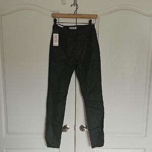 Black High-Waisted Pants